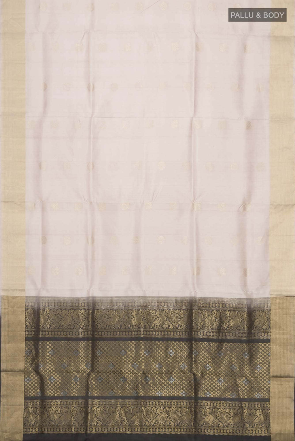 Beige Soft Silk Saree