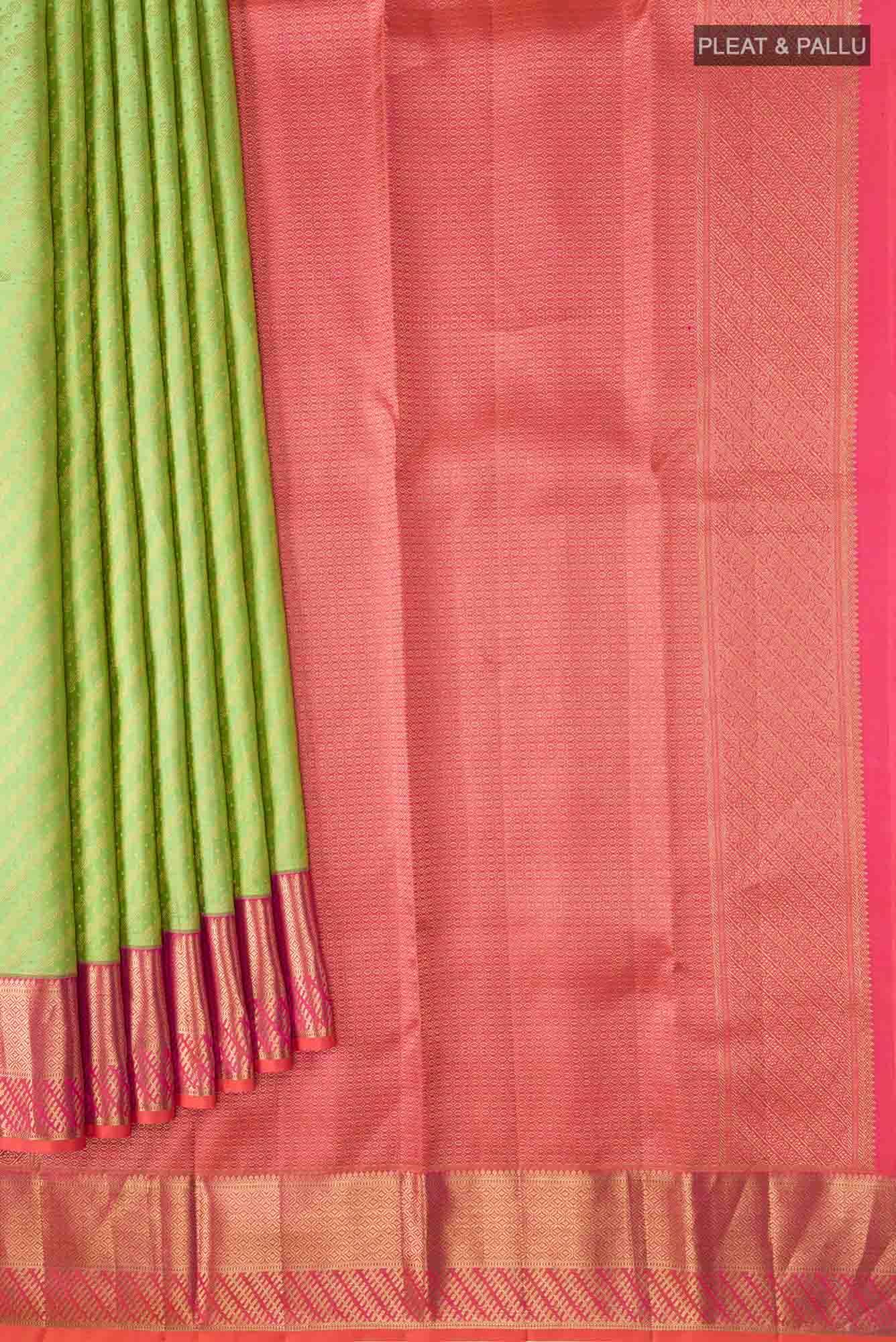 Green Kanchipuram Silk Saree