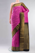 Rani Pink Kanchipuram Silk Saree