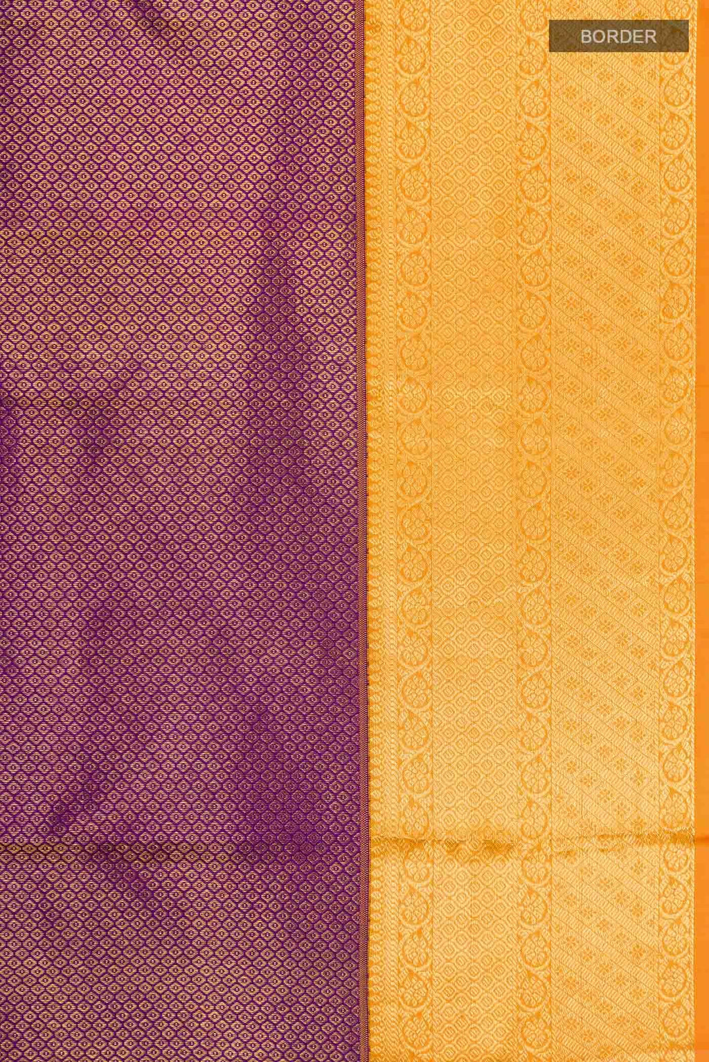Purple Kanchipuram Silk Saree