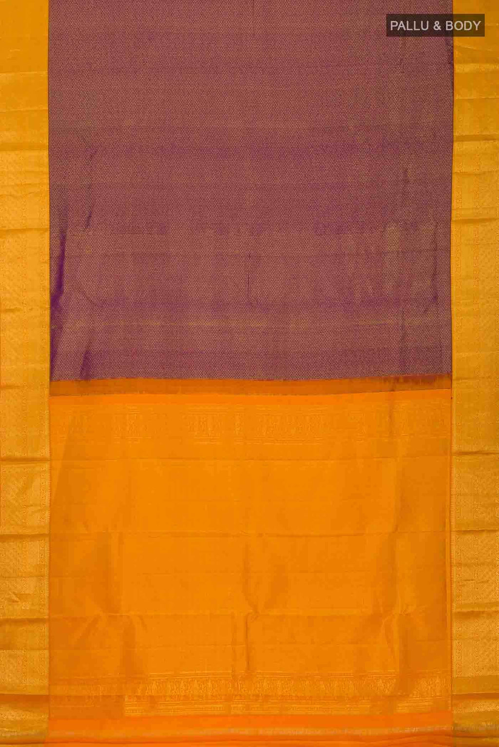 Purple Kanchipuram Silk Saree