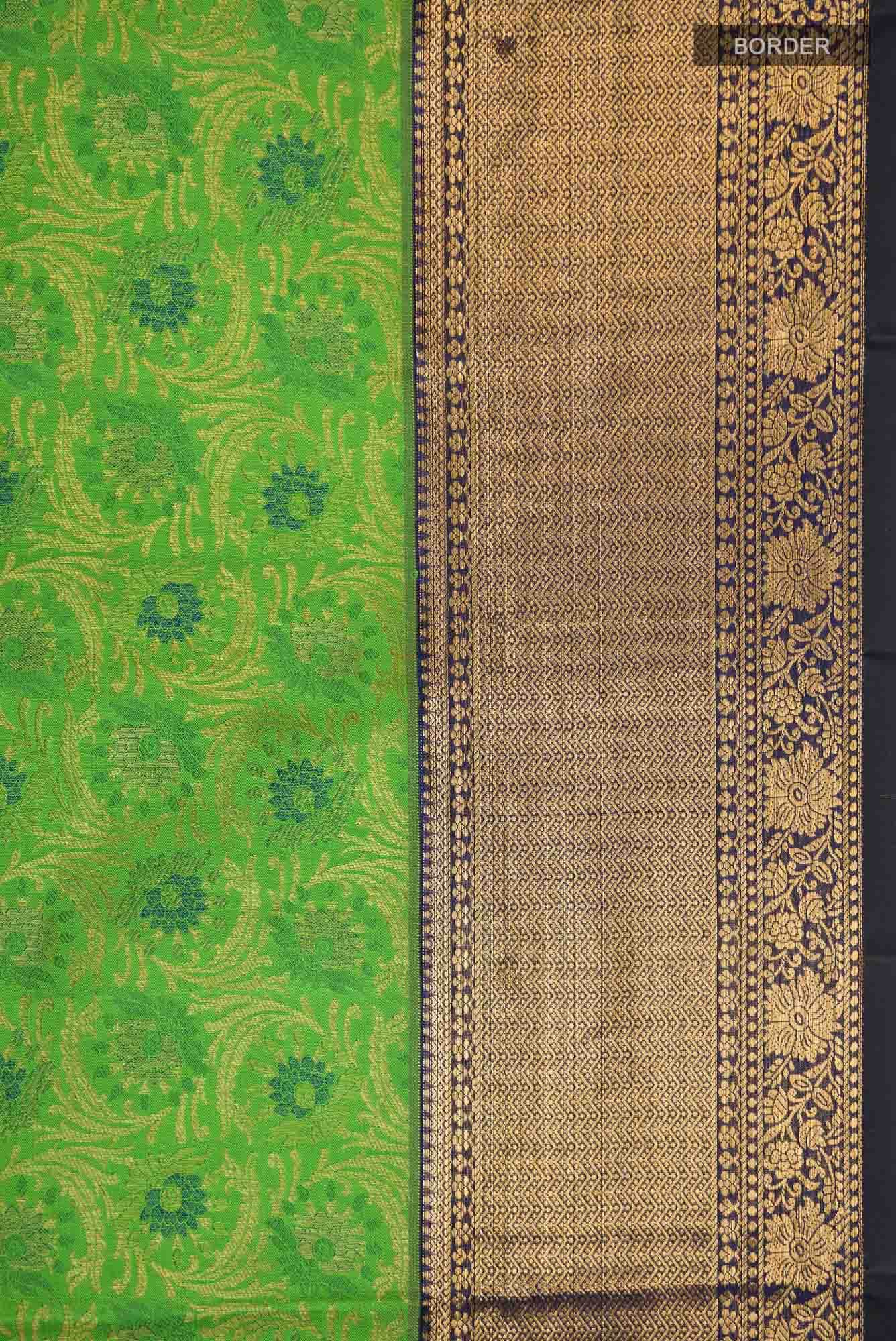 Green Kanchipuram Silk Saree