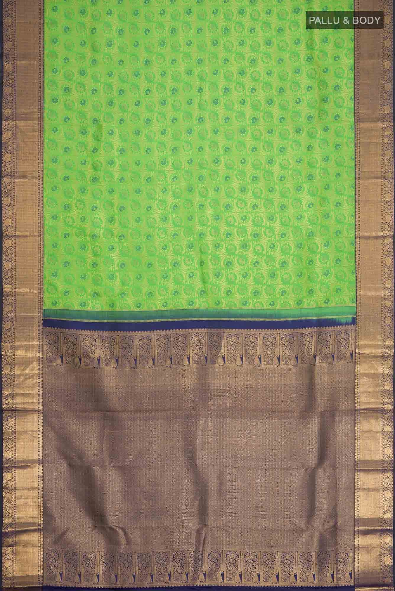 Green Kanchipuram Silk Saree