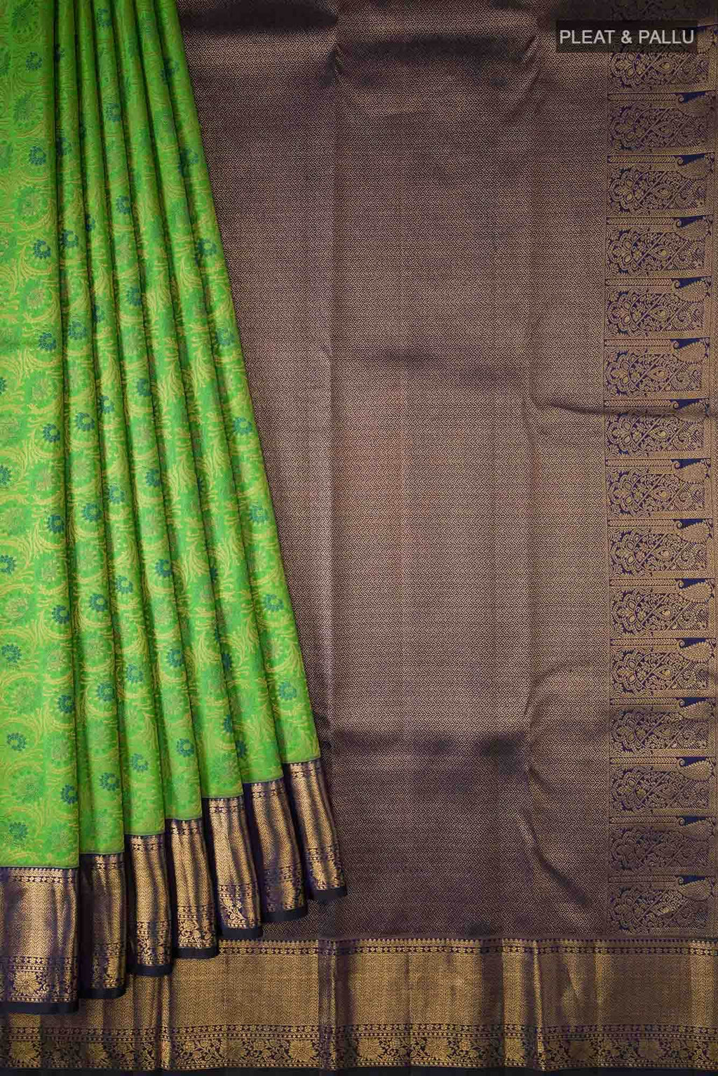 Green Kanchipuram Silk Saree