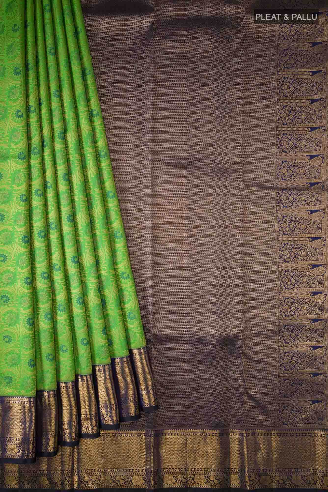 Green Kanchipuram Silk Saree