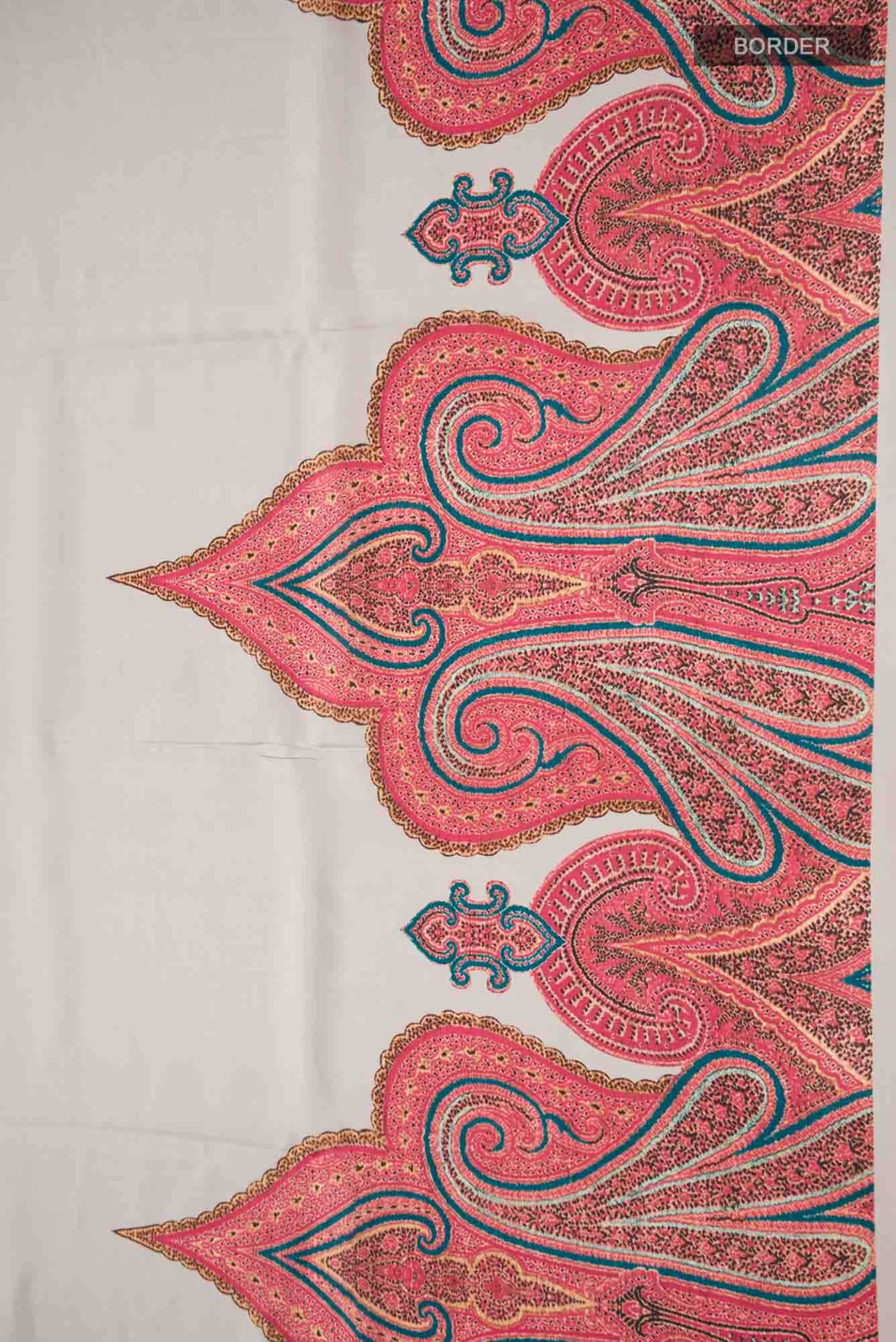 Grey Printed Silk Saree