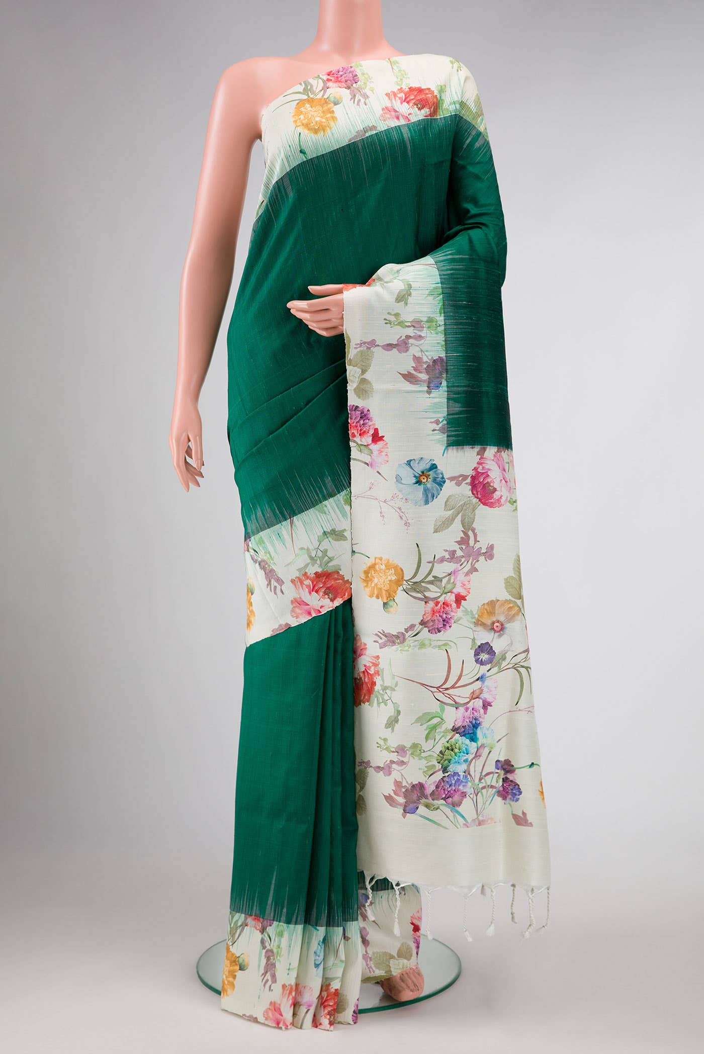 Green Kanchipuram Silk Saree