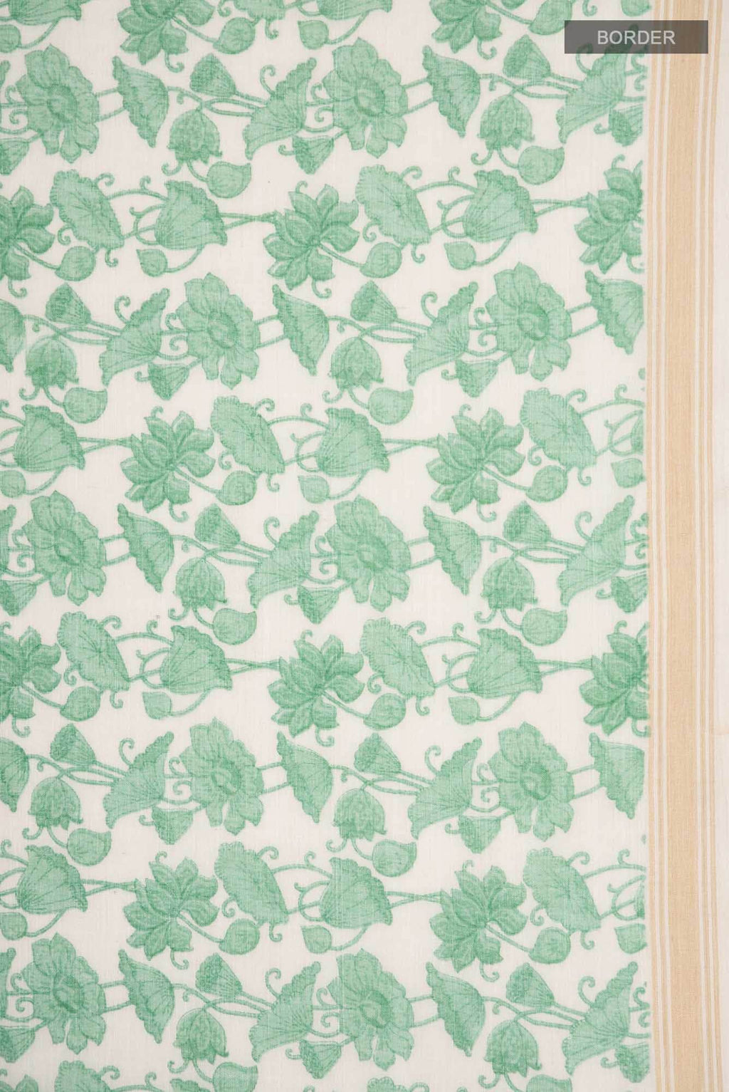 Off White Tussar Silk Saree