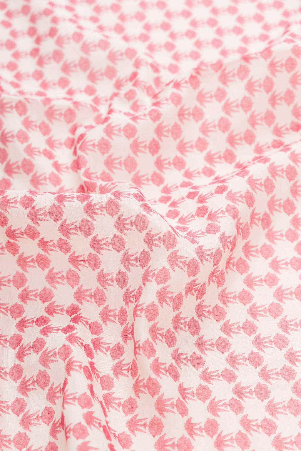 Pink Tussar Silk Saree
