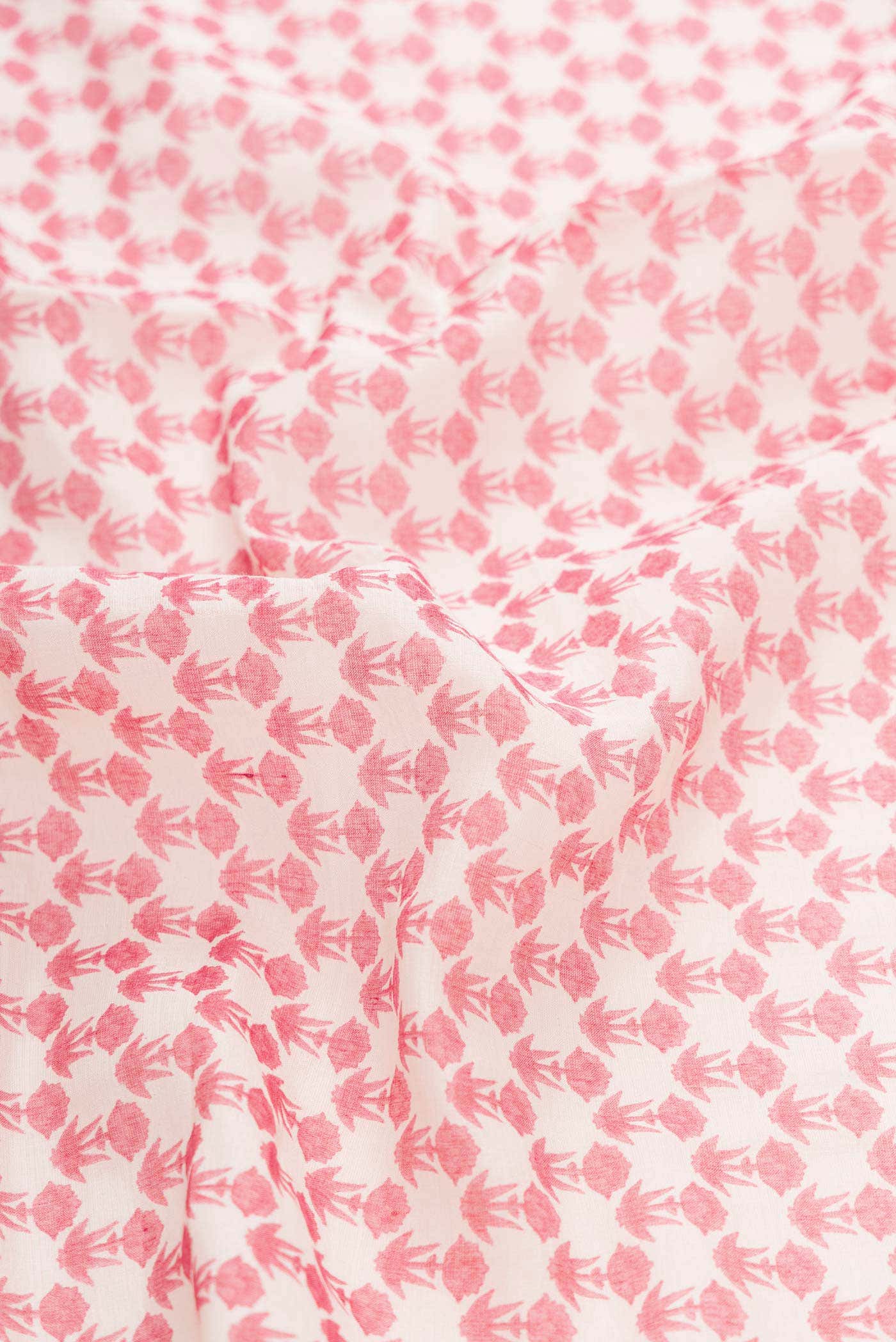 Pink Tussar Silk Saree