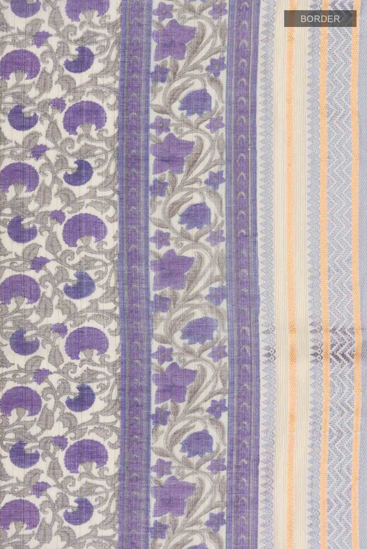Multi Tussar Silk Saree
