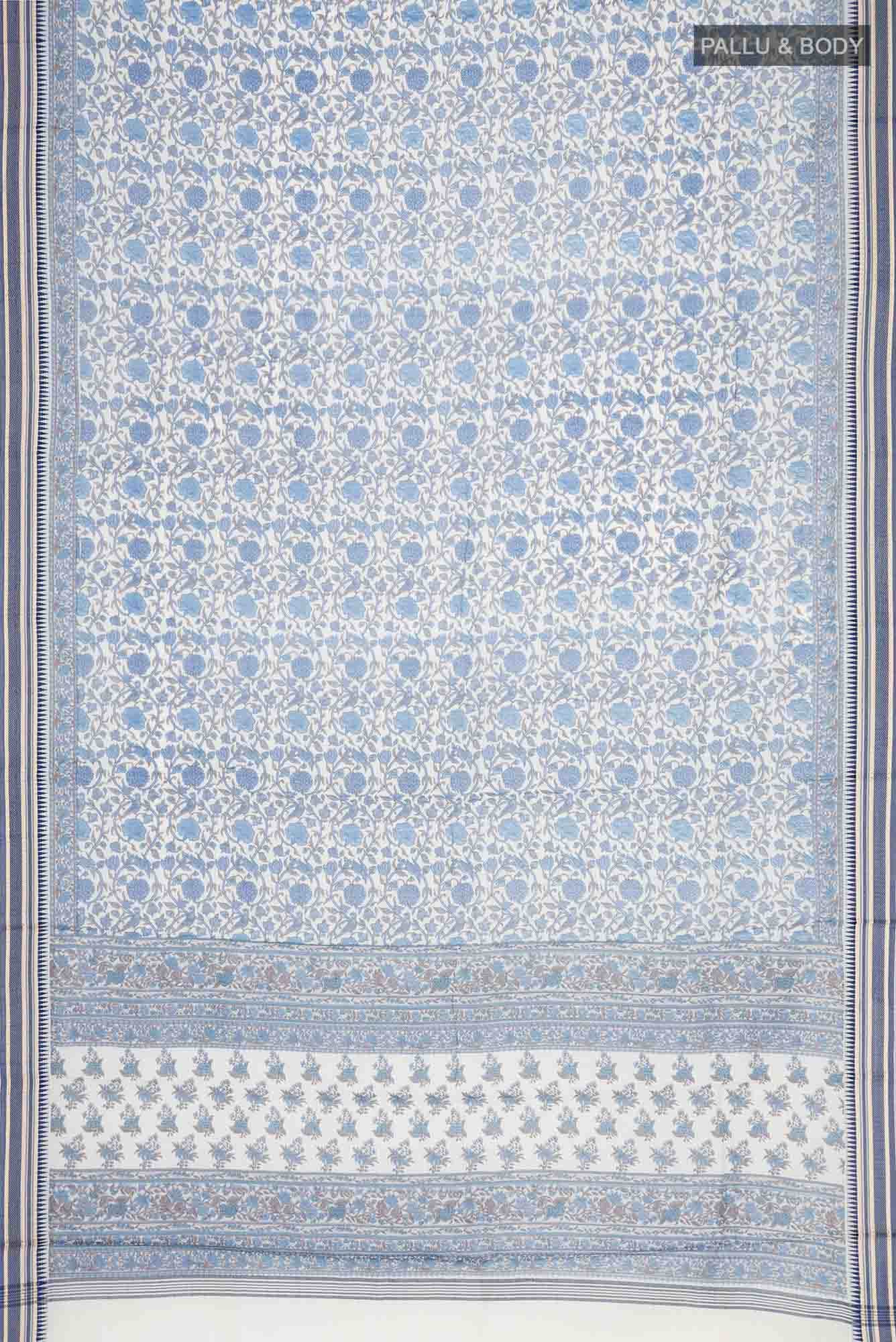 Multi Tussar Silk Saree