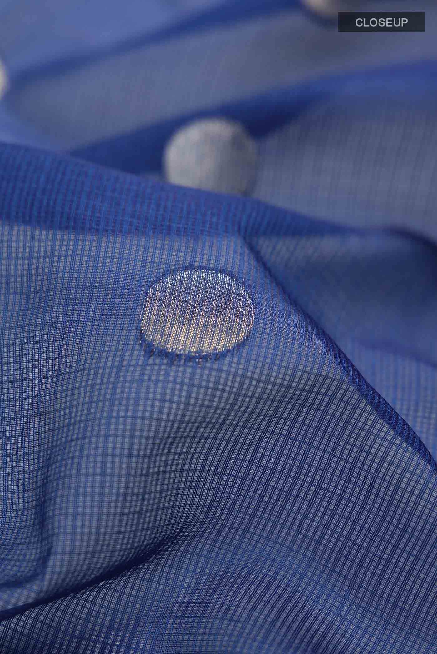 Blue Kota Silk Saree
