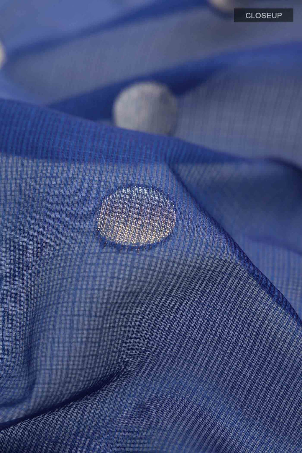 Blue Kota Silk Saree