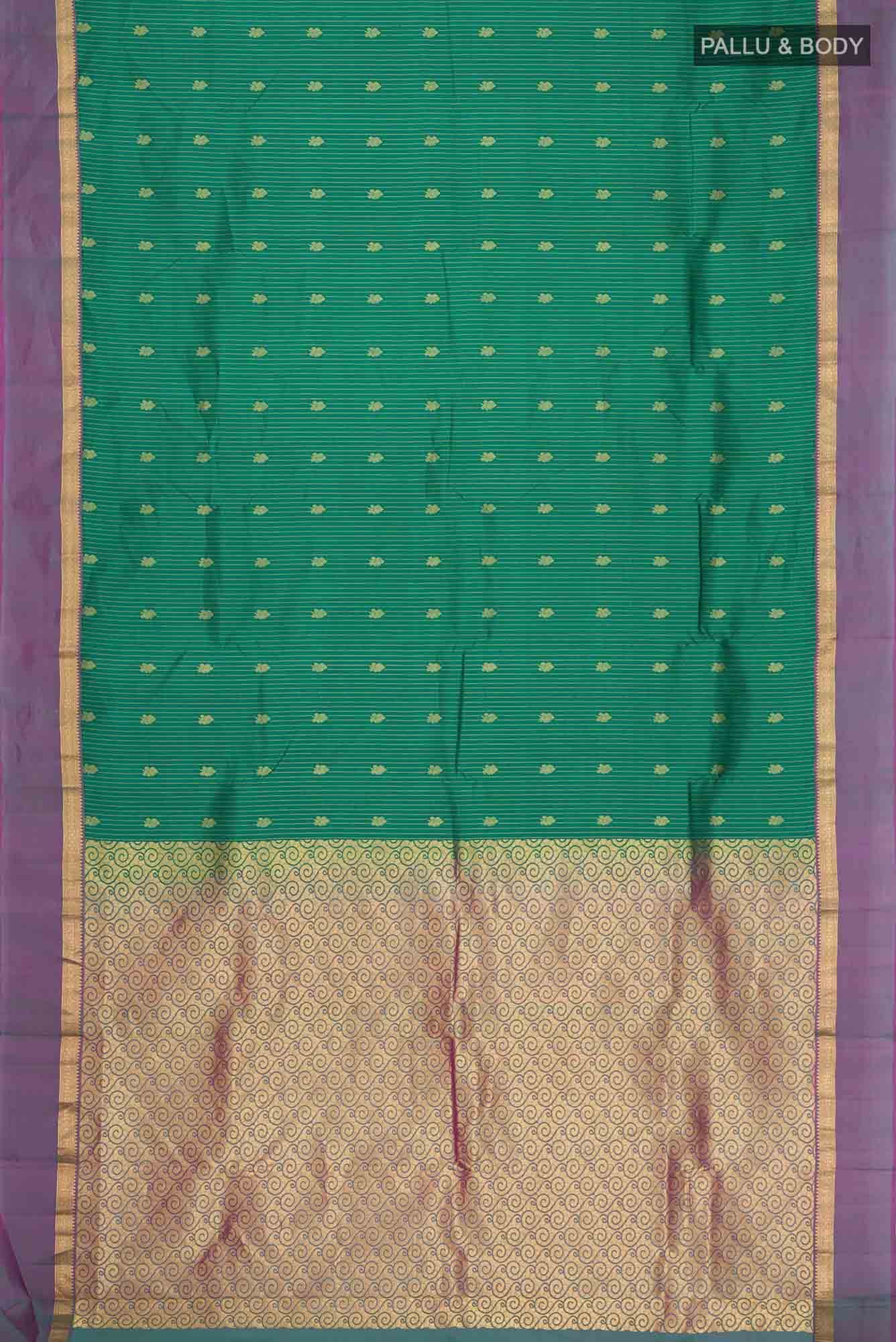 Green Kanchipuram Silk Saree