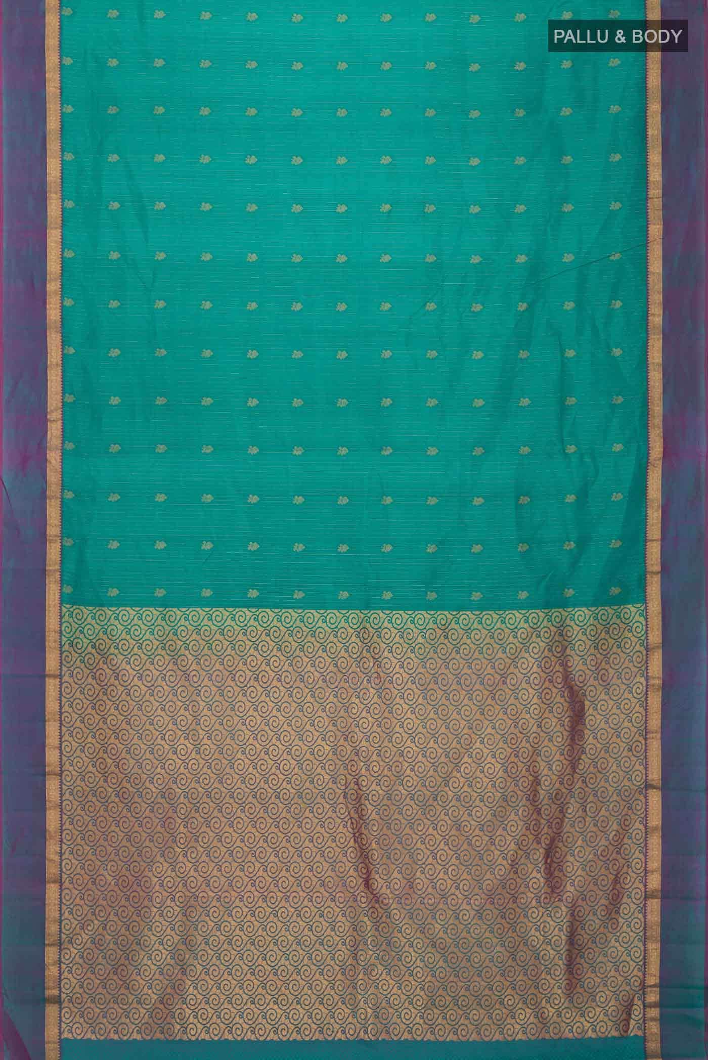 Green Kanchipuram Silk Saree