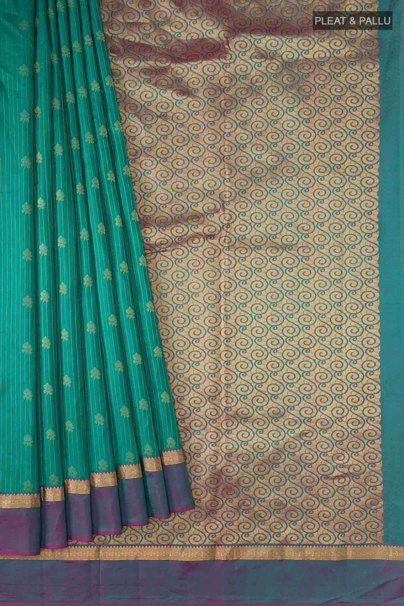 Green Kanchipuram Silk Saree