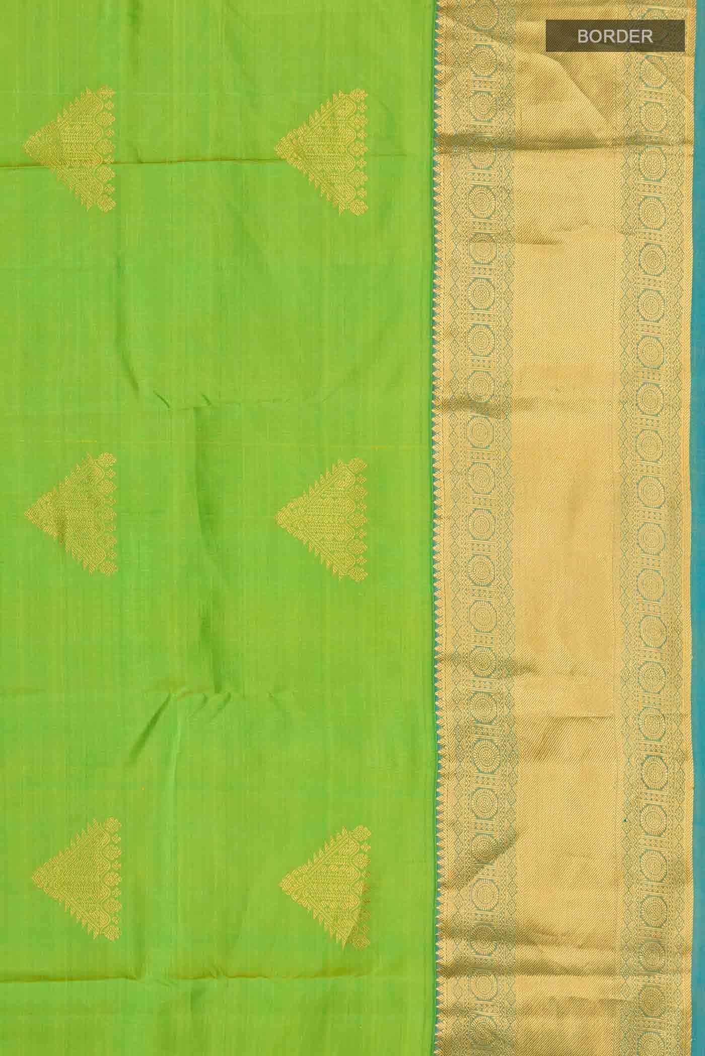 Green Kanchipuram Silk Saree