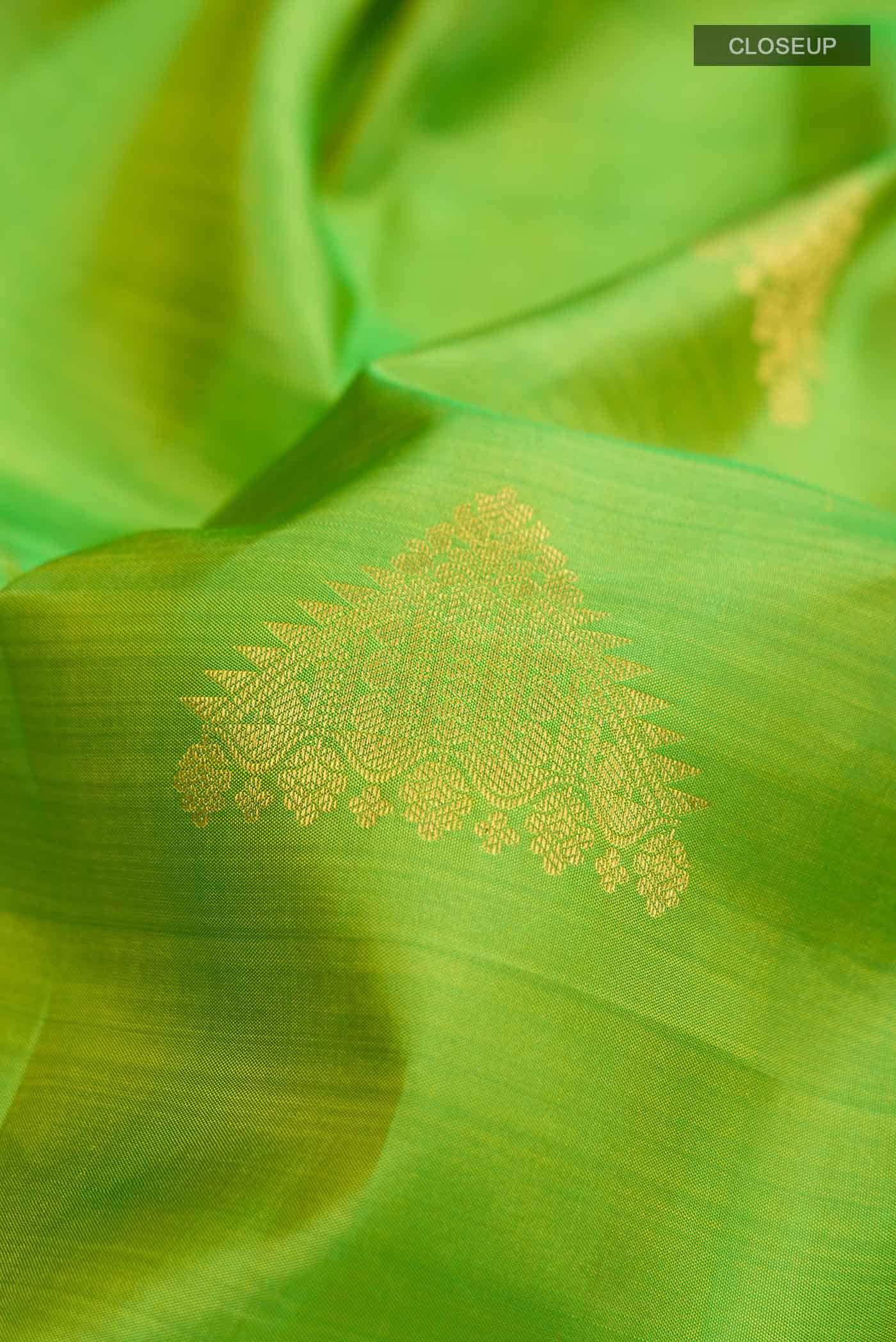 Green Kanchipuram Silk Saree