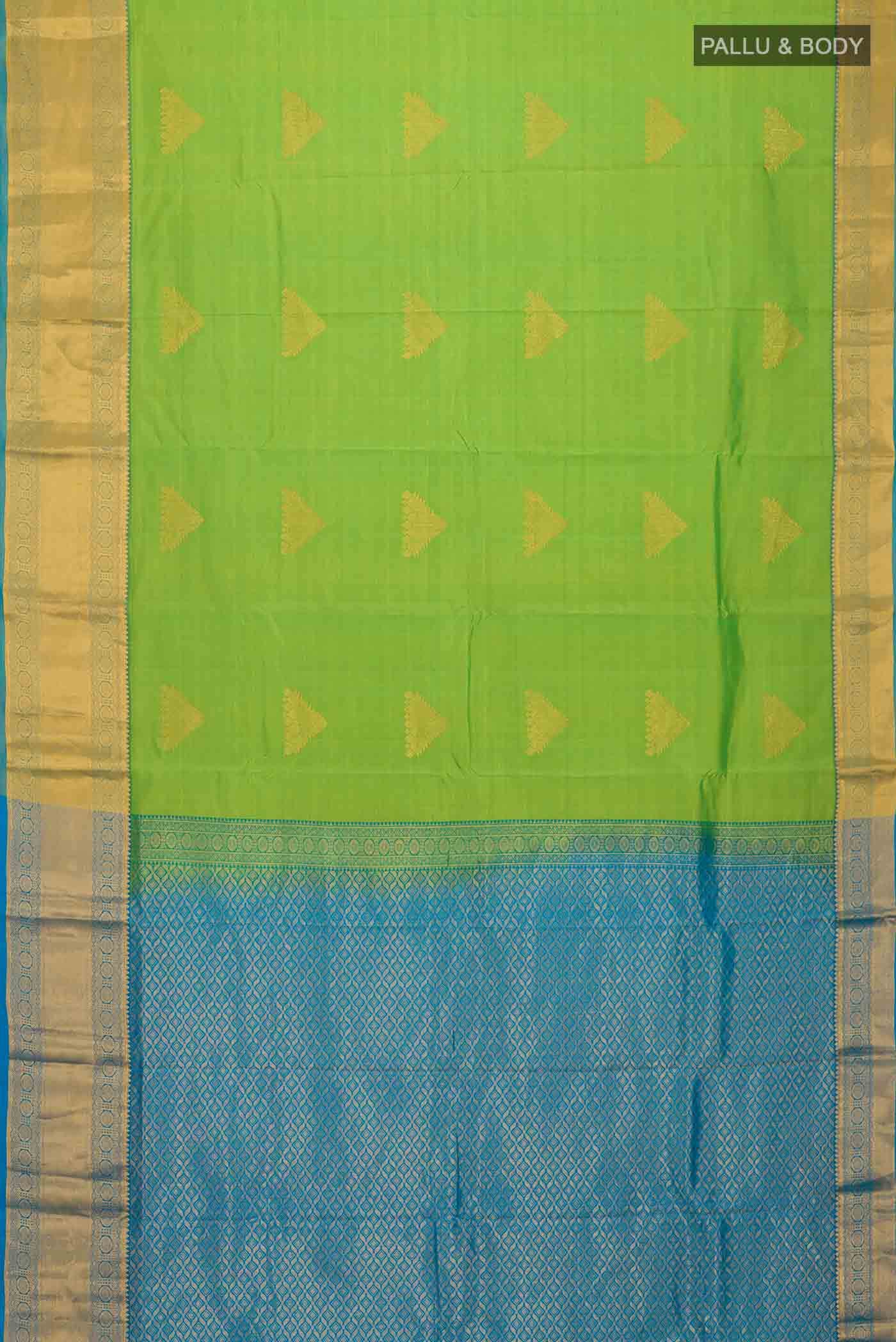 Green Kanchipuram Silk Saree