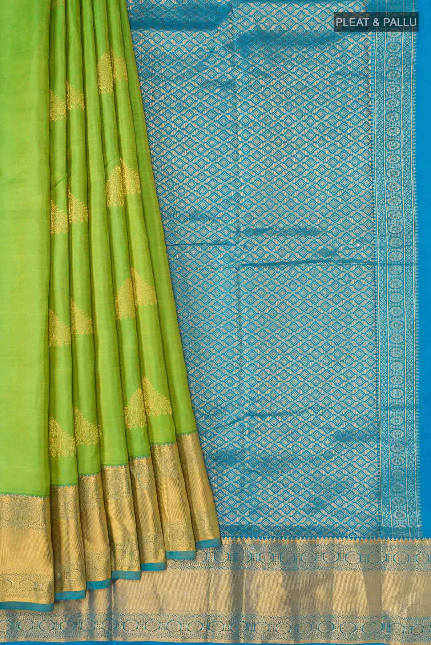 Green Kanchipuram Silk Saree