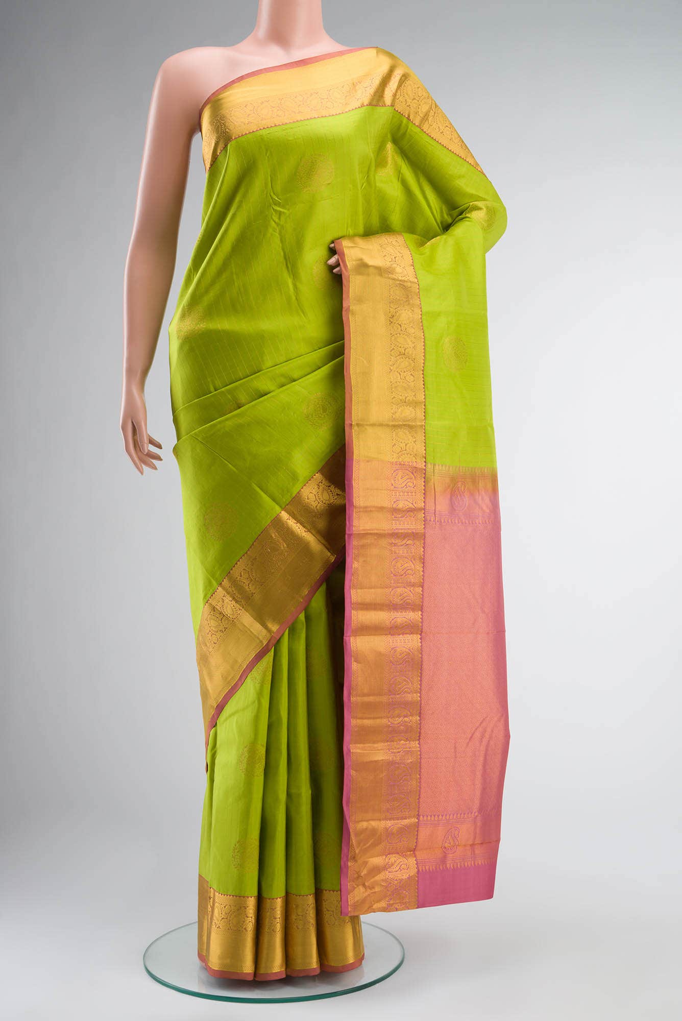 Green Kanchipuram Silk Saree
