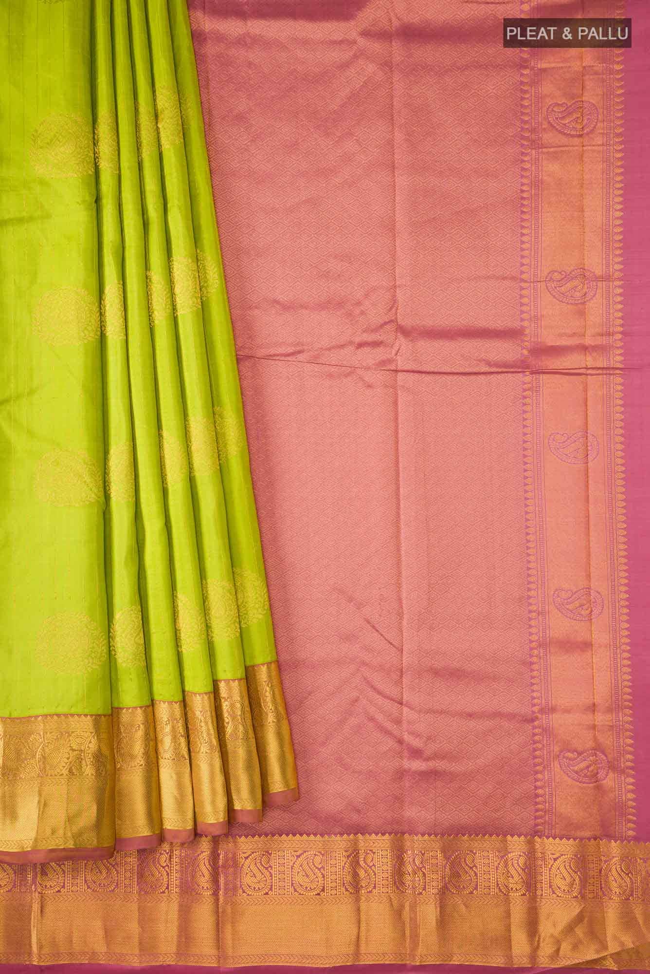 Green Kanchipuram Silk Saree