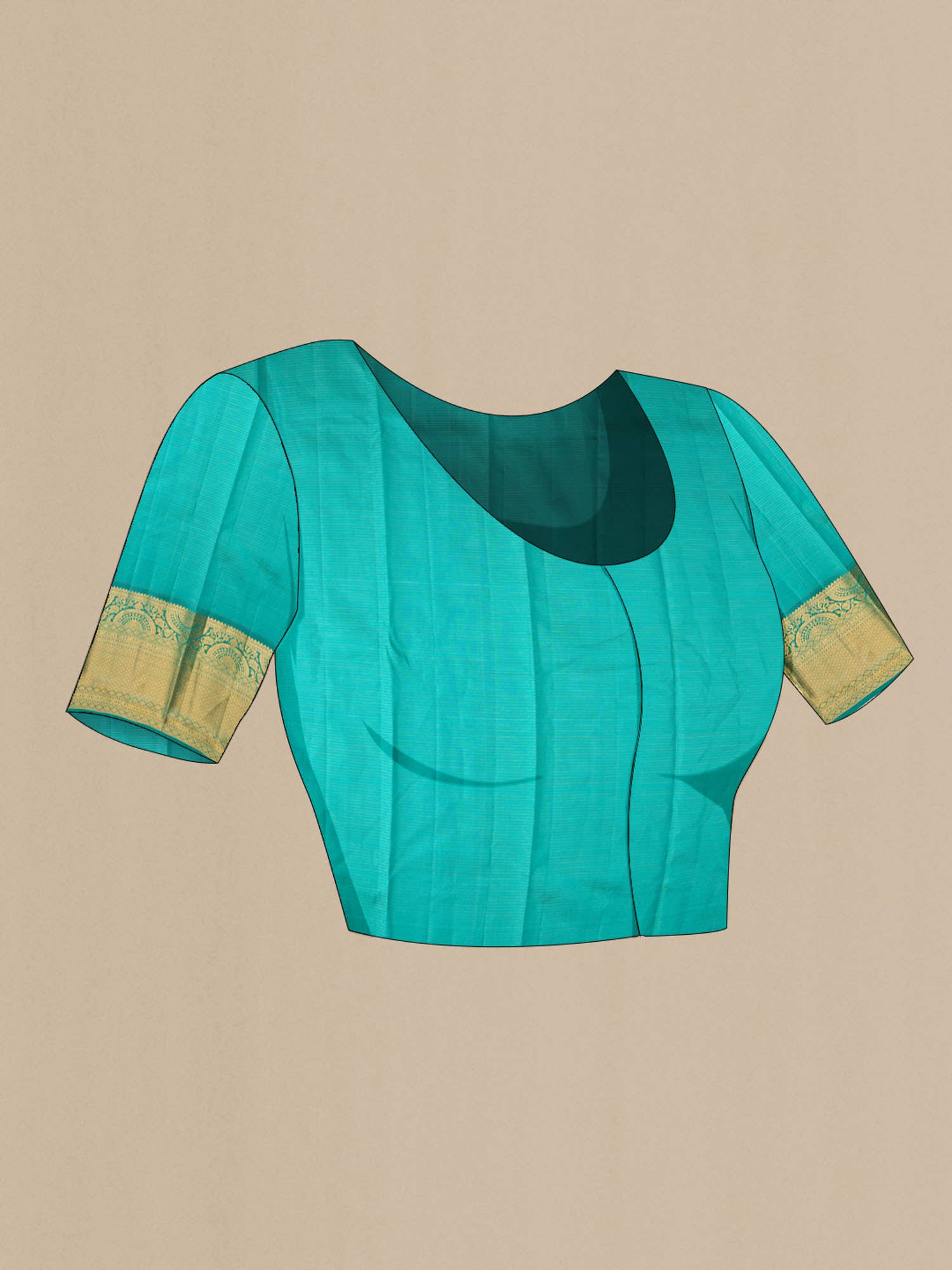 Magenta Kanchipuram Silk Saree