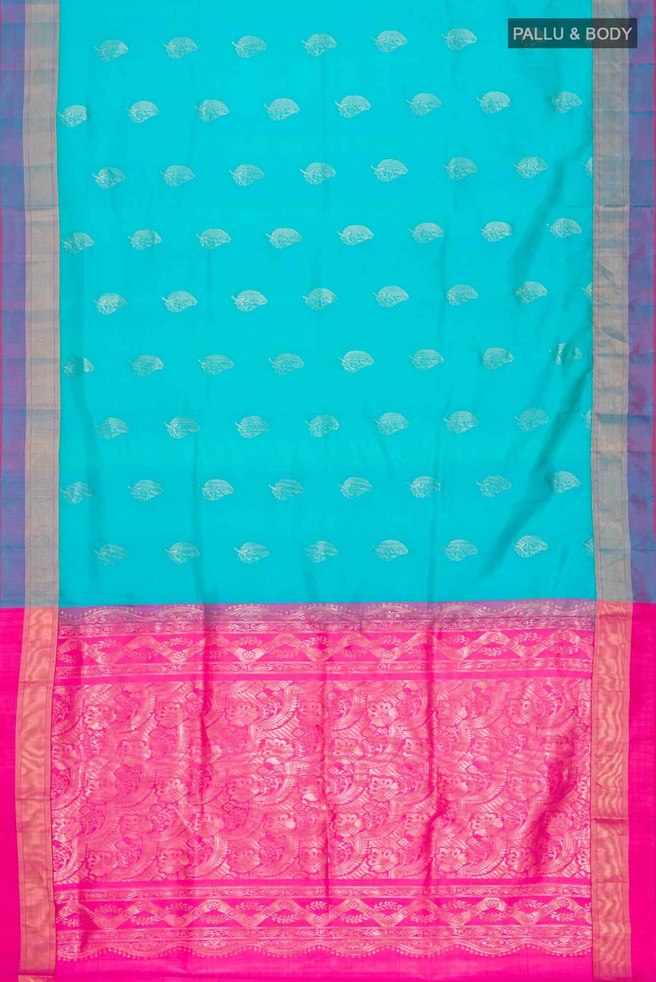 Blue Soft Silk Saree