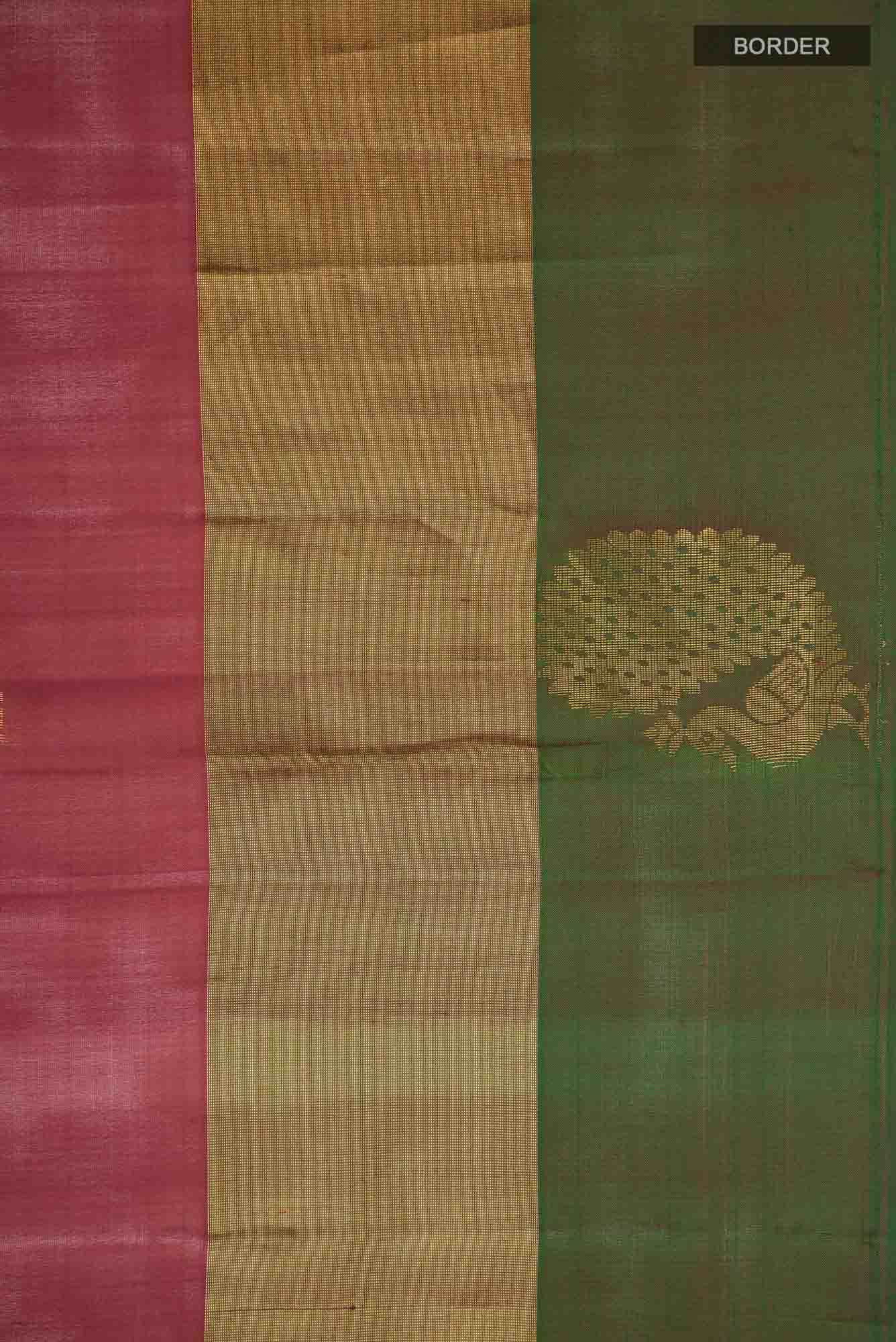 Maroon Soft Silk Saree