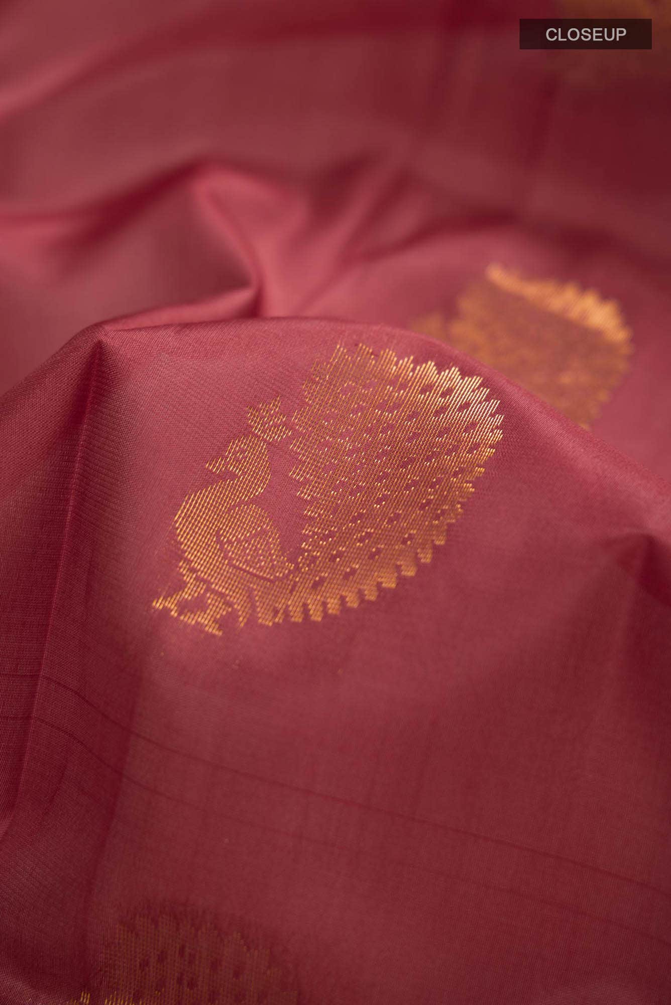 Maroon Soft Silk Saree