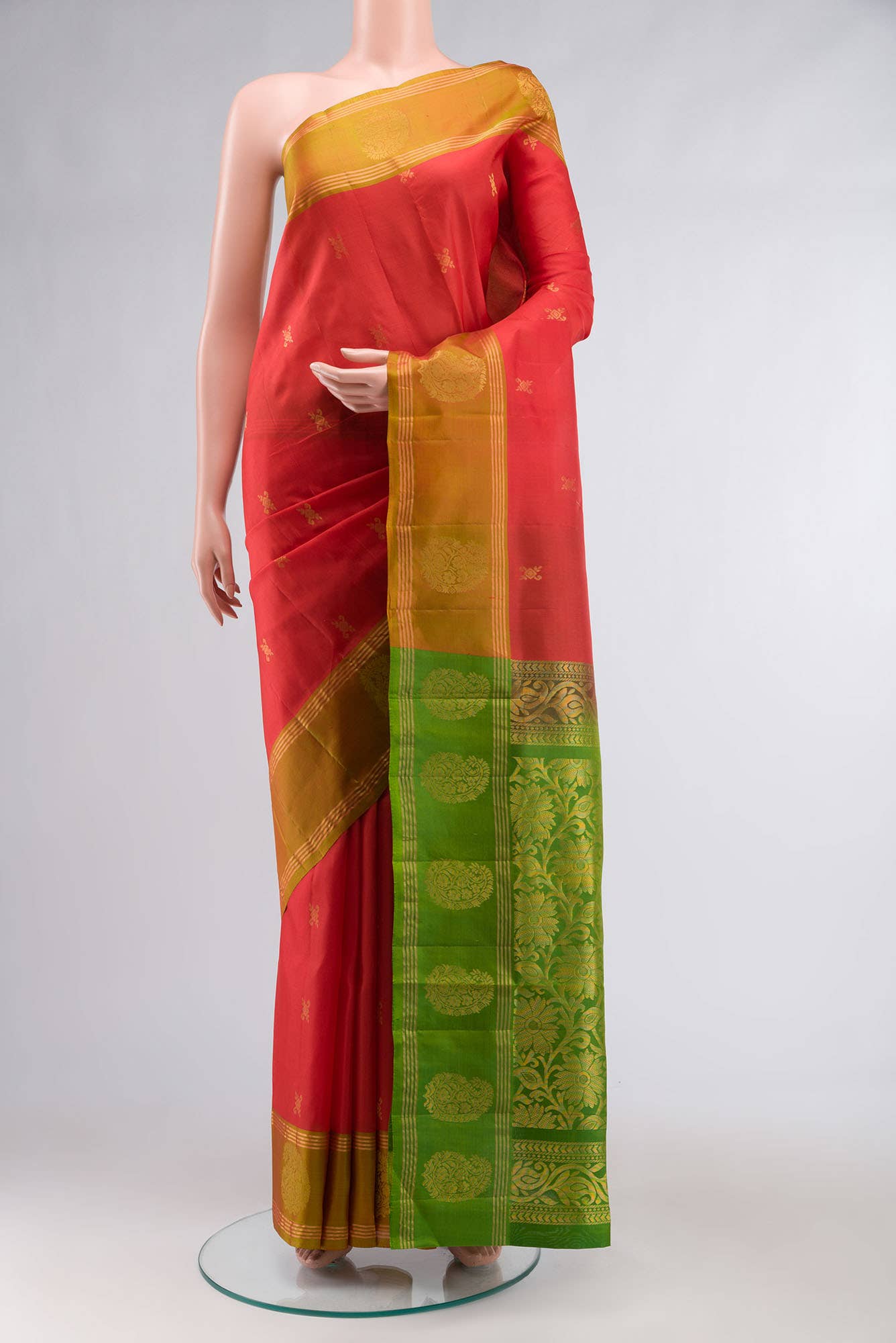 Red Soft Silk Saree