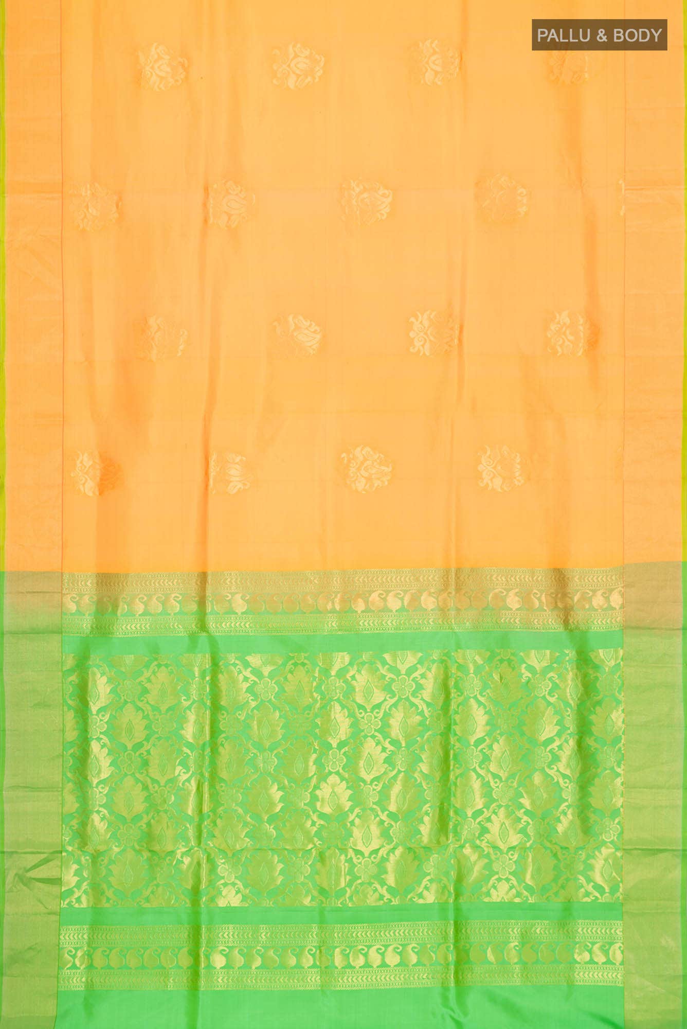 Yellow Soft Silk Saree
