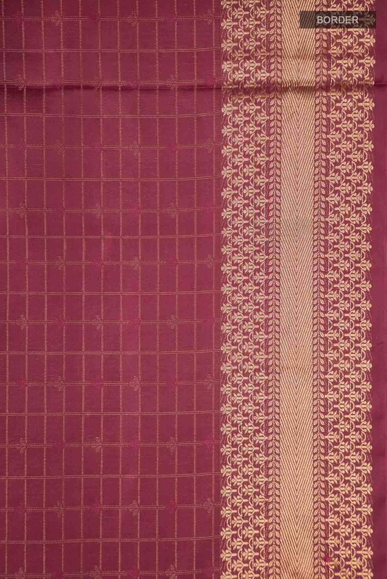 Maroon Soft Silk Saree