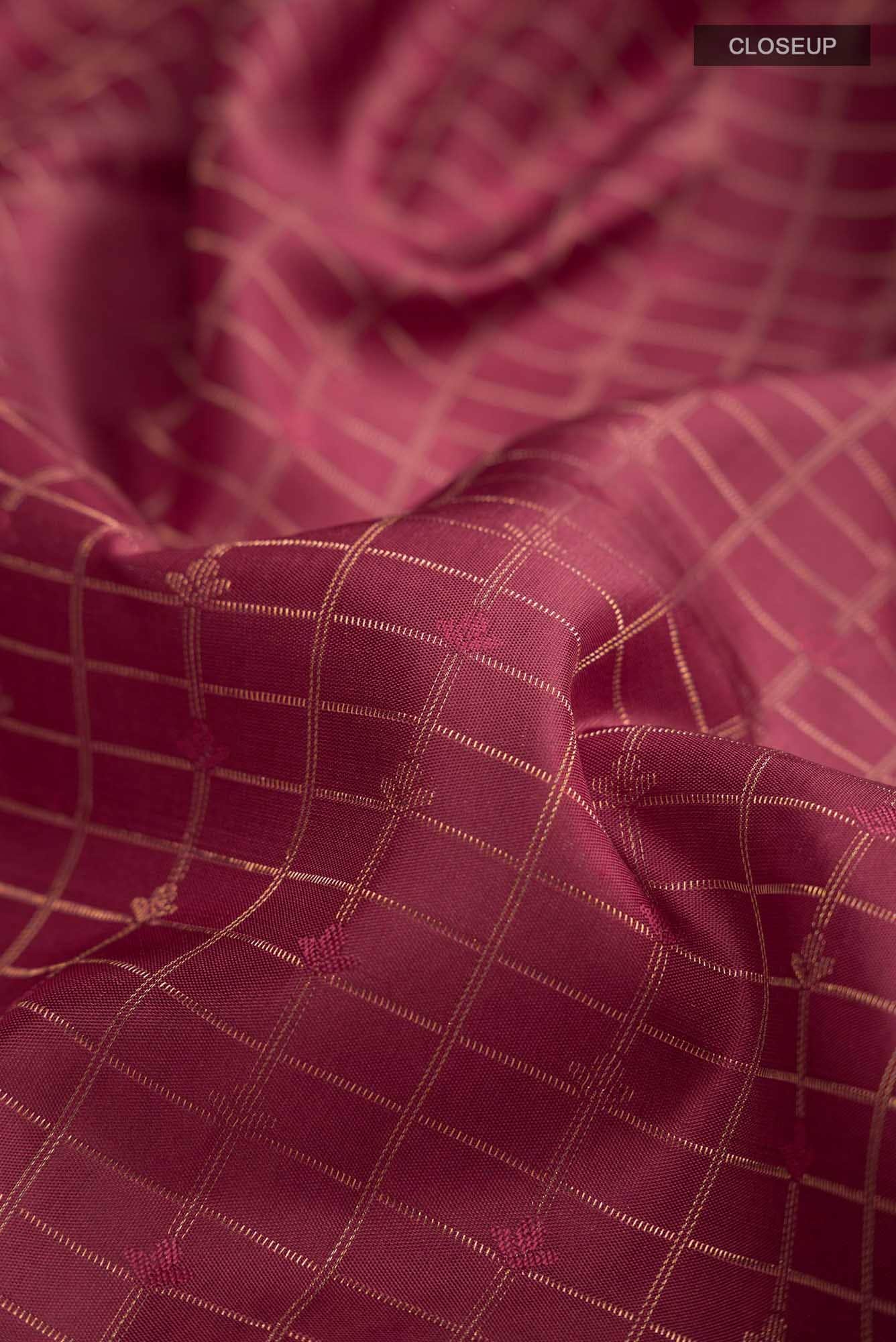 Maroon Soft Silk Saree