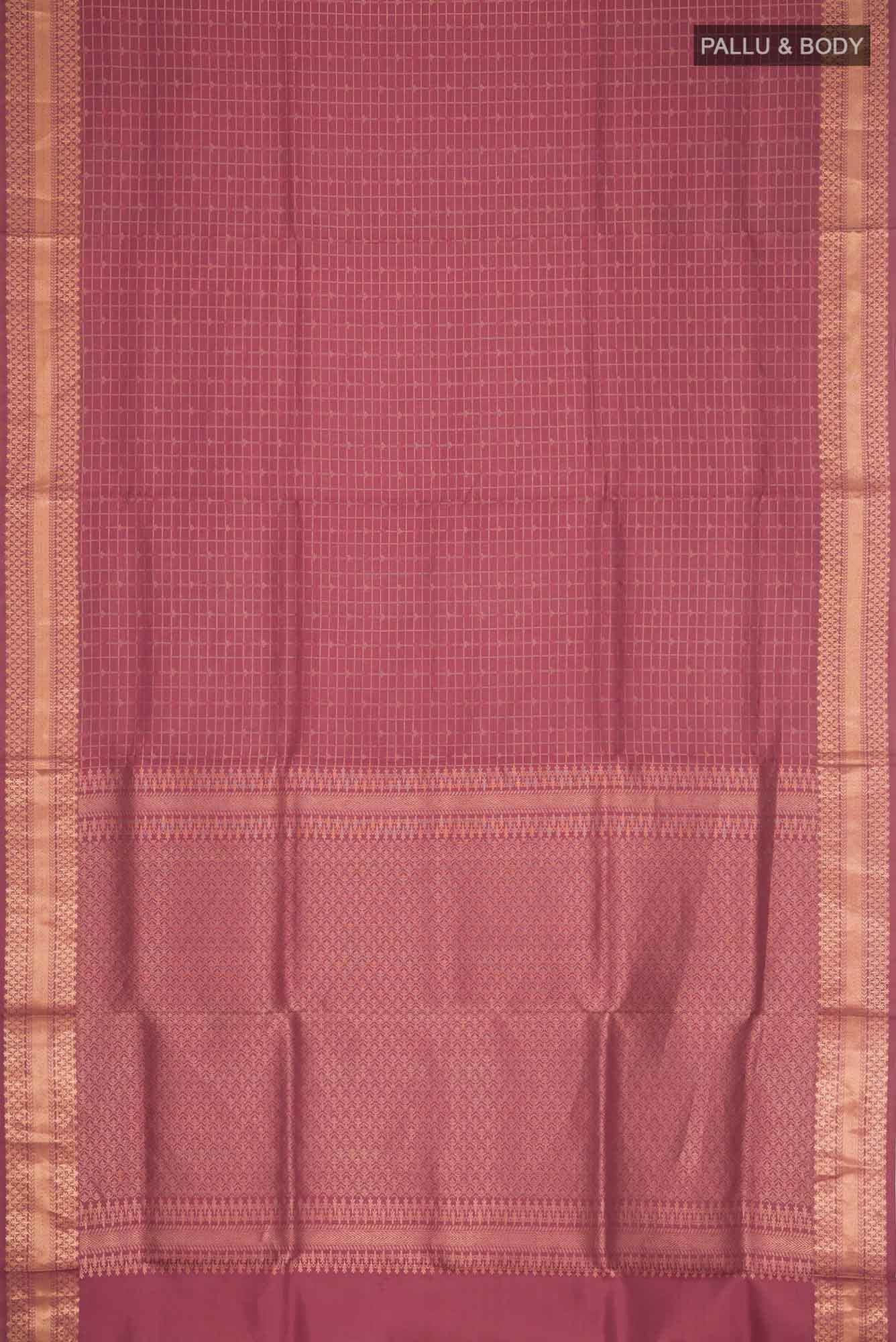 Maroon Soft Silk Saree