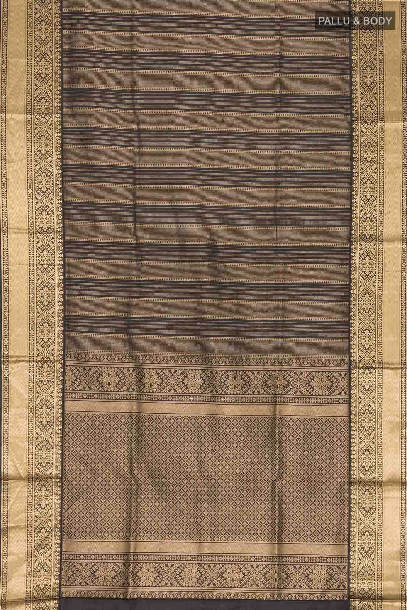 Black Soft Silk Saree