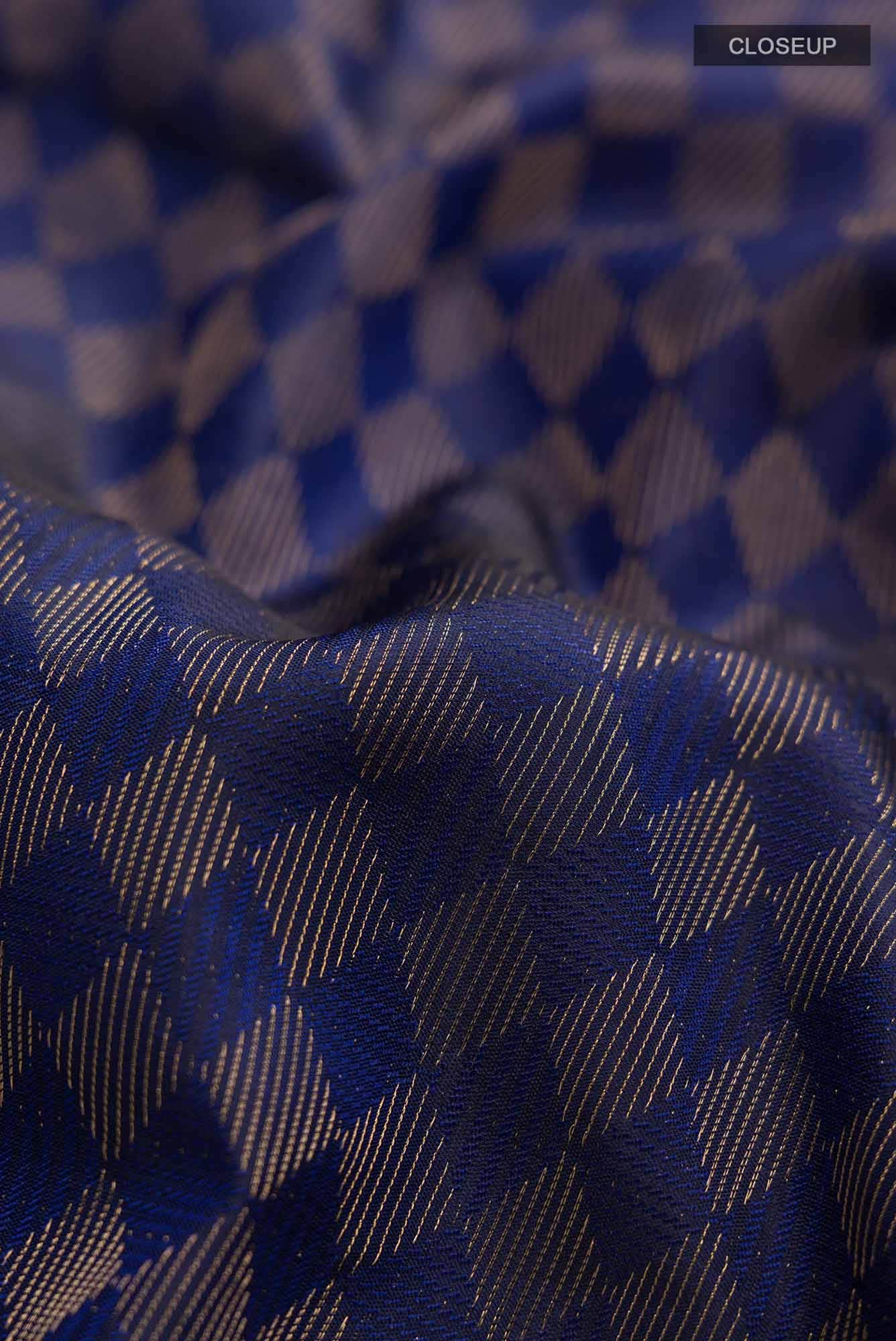 Blue Soft Silk Saree