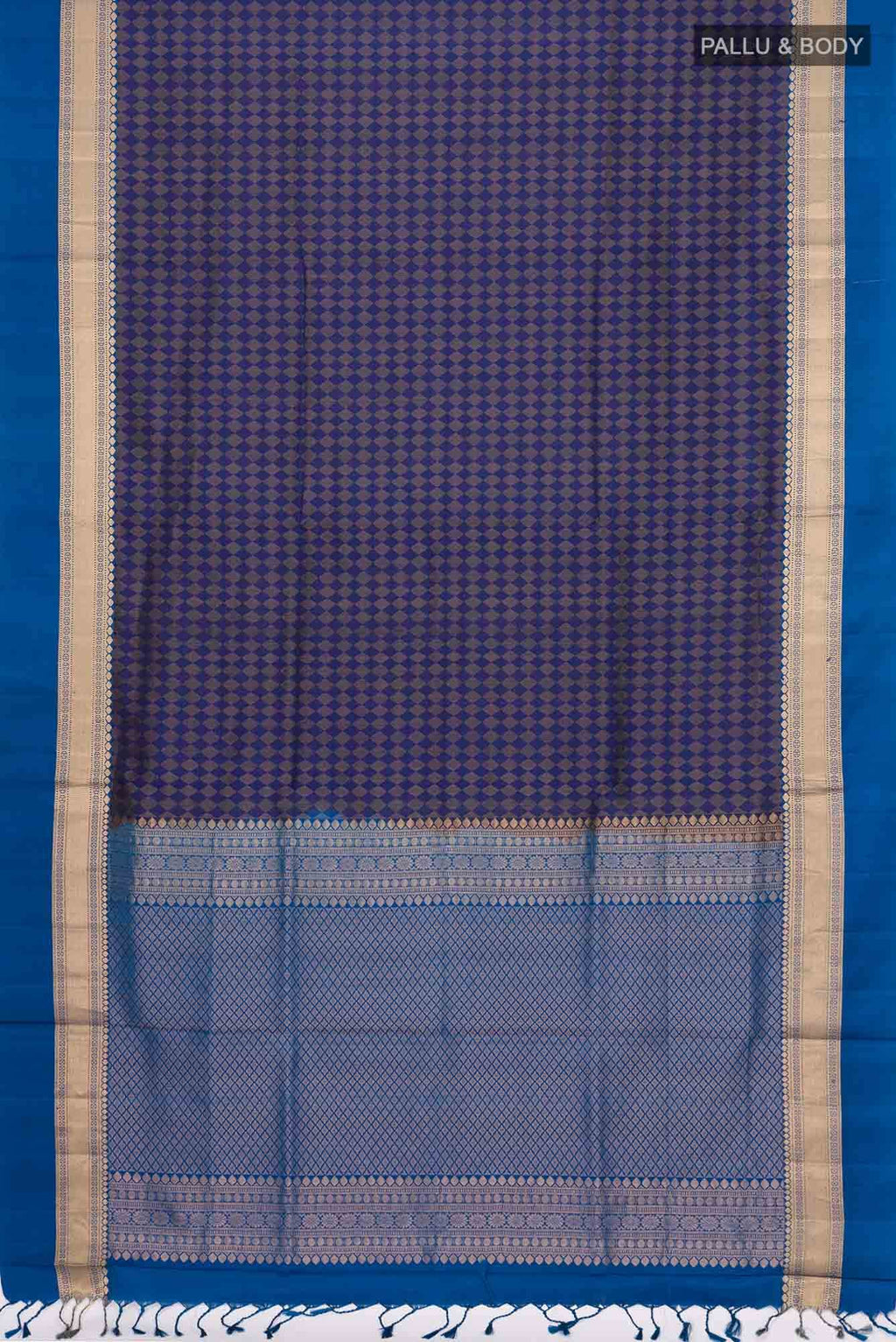 Blue Soft Silk Saree