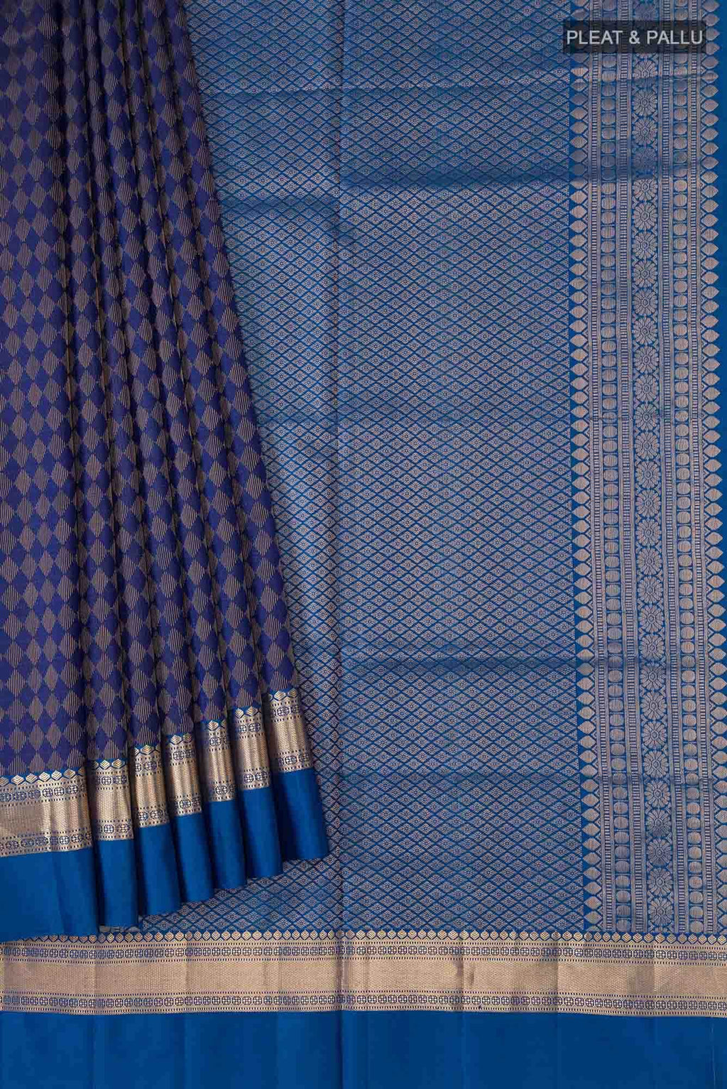 Blue Soft Silk Saree