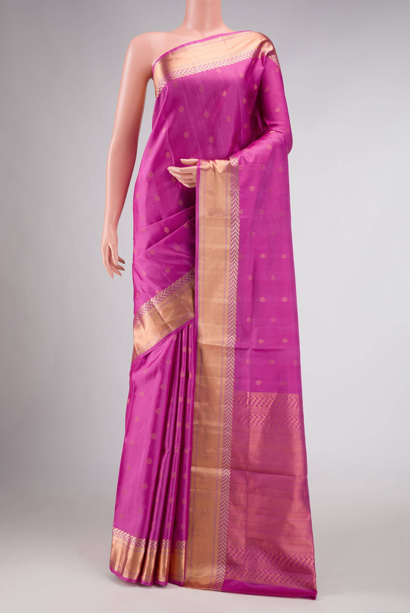 Pink Soft Silk Saree