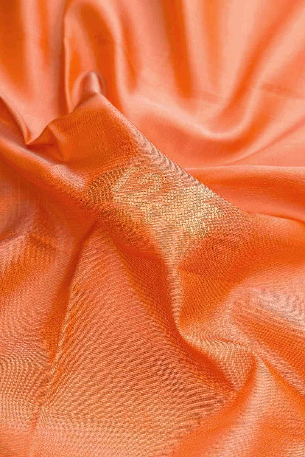 Peach Dual Tone Soft Silk Saree