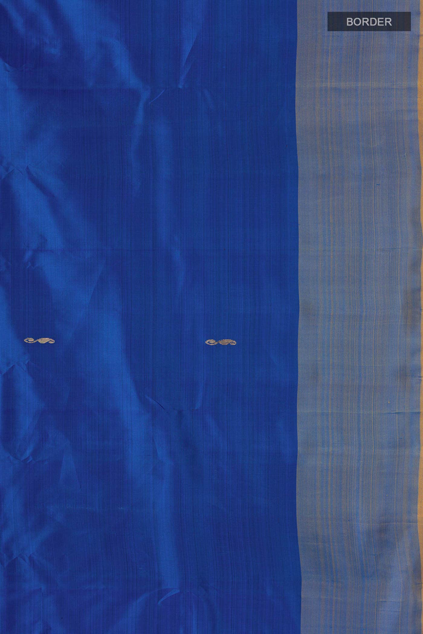 Blue Kanchipuram Silk Saree