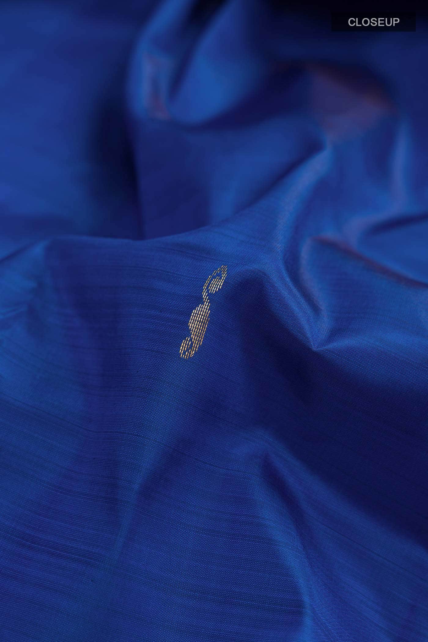 Blue Kanchipuram Silk Saree