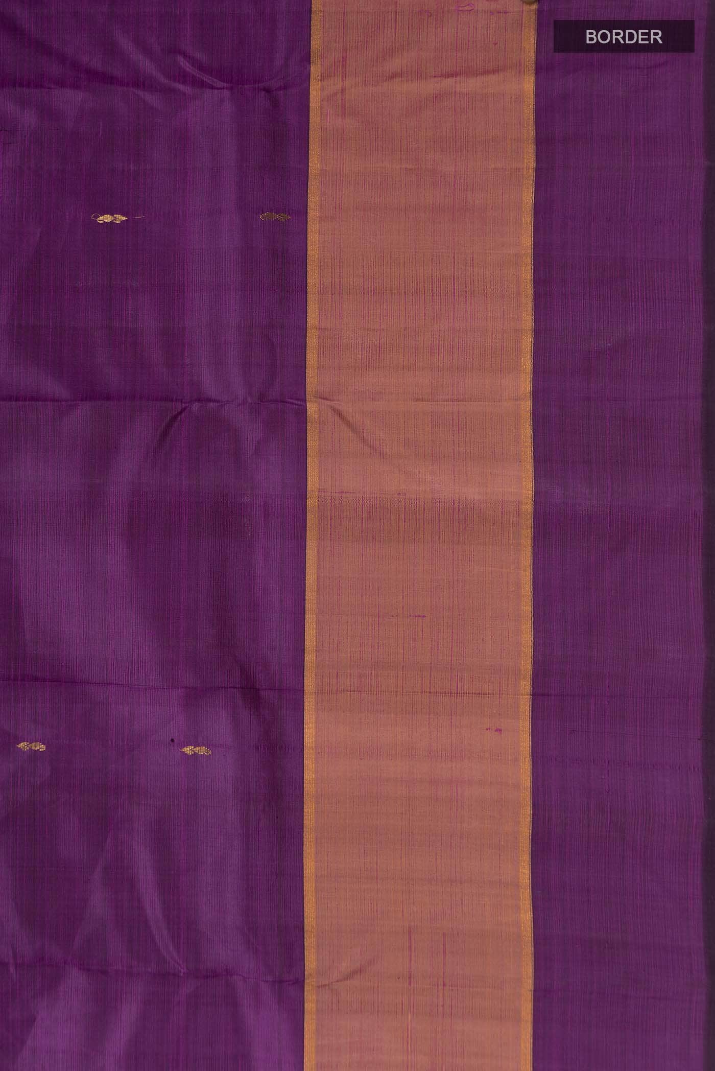 Purple Kanchipuram Silk Saree