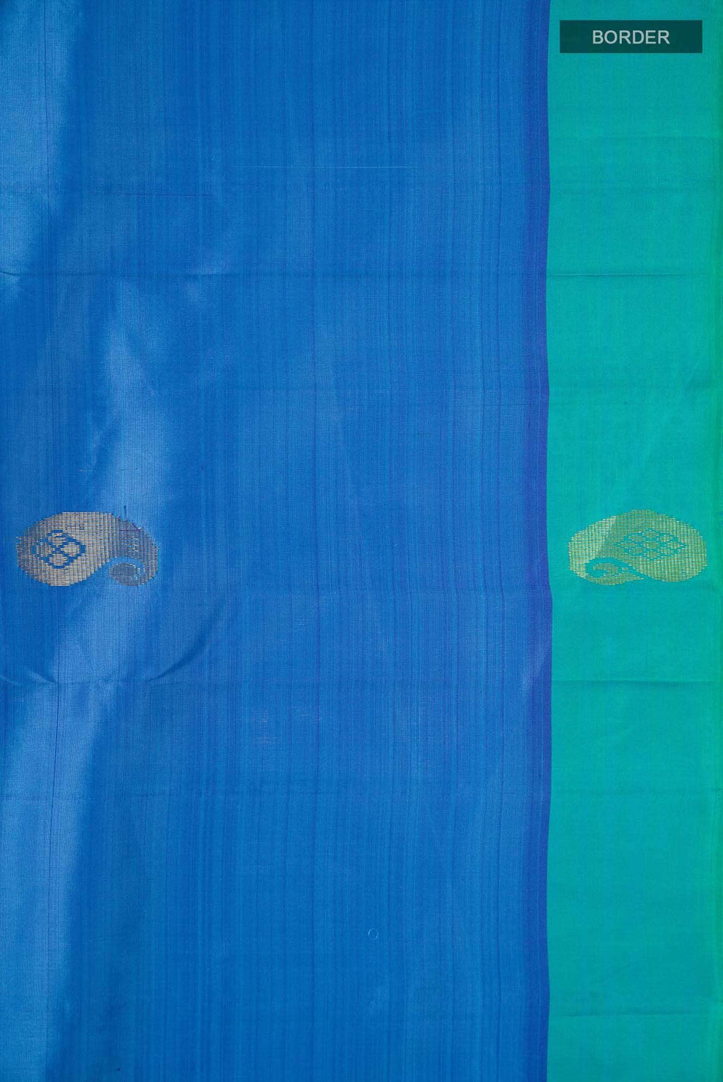 Blue Kanchipuram Silk Saree