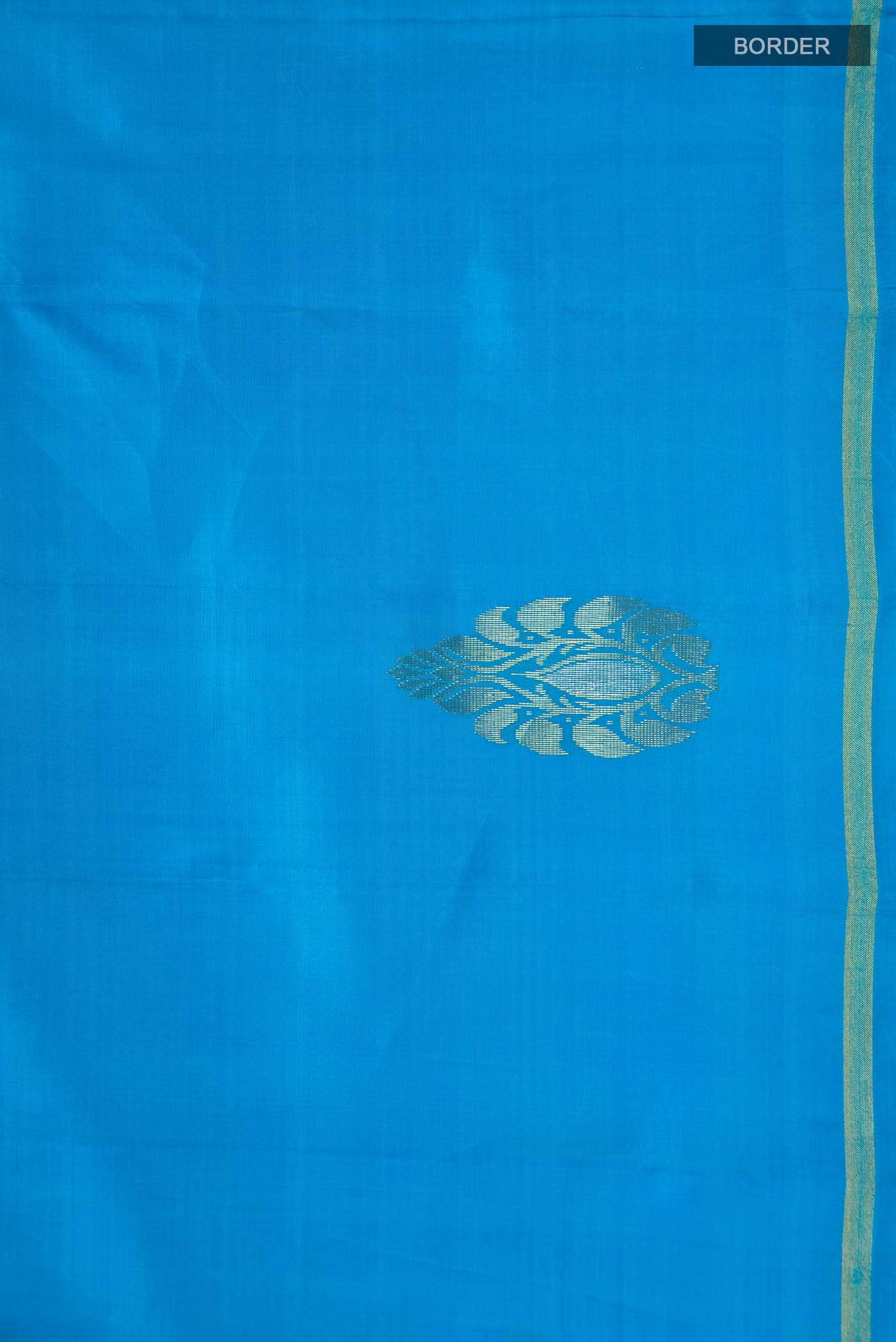 Blue Kanchipuram Silk Saree