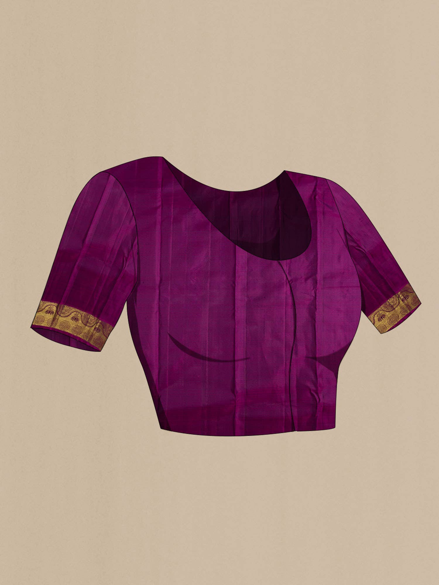 Blue Kanchipuram Silk Saree