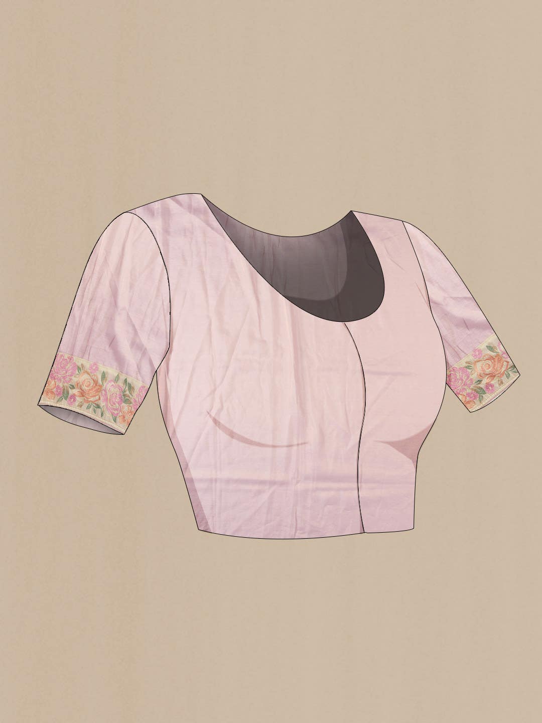 Lavender Tissue Silk Saree