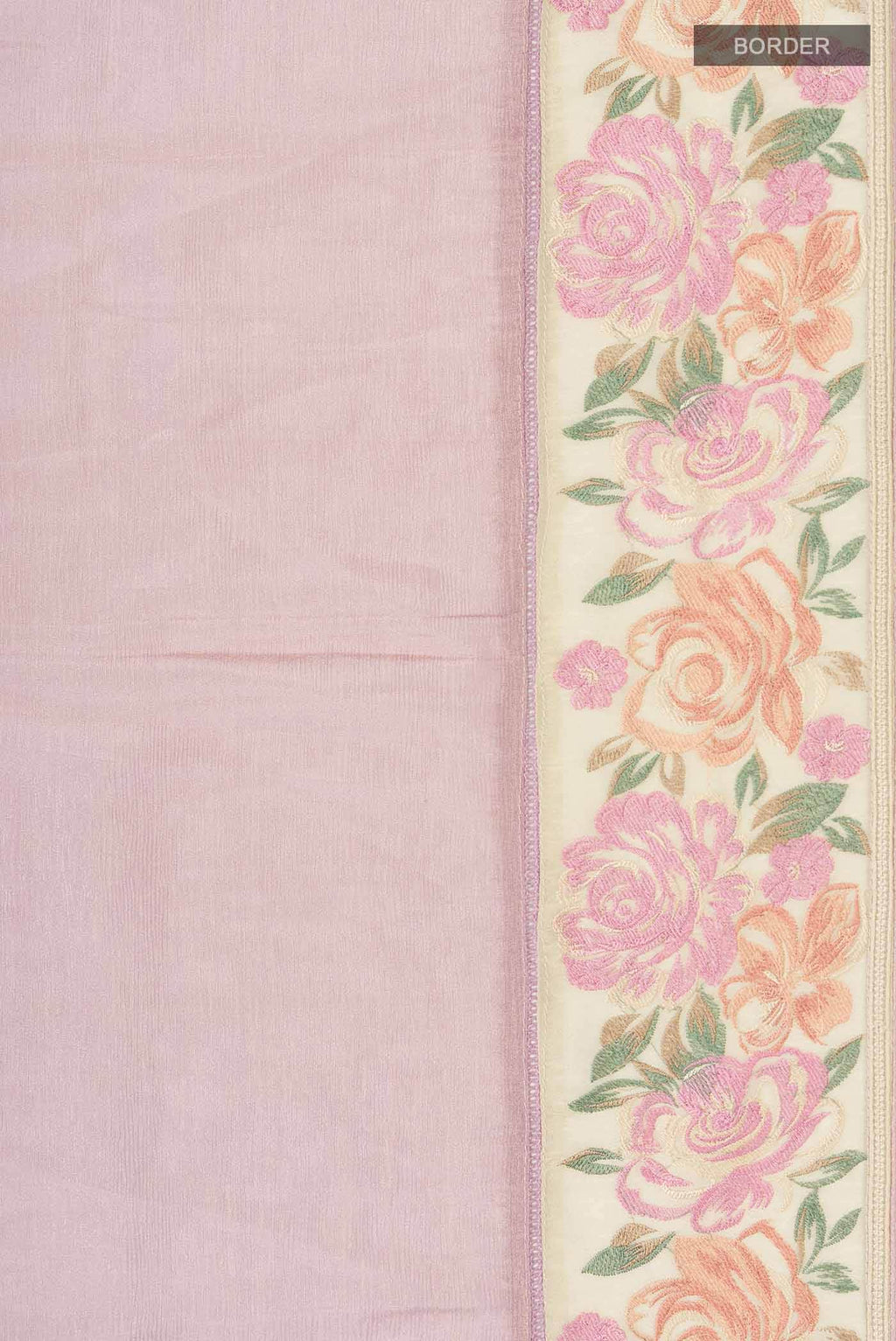 Lavender Tissue Silk Saree